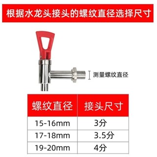 ≈儲水桶配件≈現貨 保溫桶電熱開水器 水龍頭 商用水箱奶茶豆漿桶耐高溫燒水機34分 配件