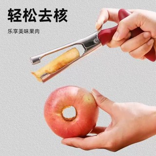 【首單優惠】不鏽鋼蘋果抽芯取芯器水果去芯器果核分離器水果梨子去核神器5.18+