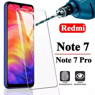 REDMI XIAOMI LAYAR 鋼化玻璃小米紅米 NOTE 7 透明 9H 防刮透明玻璃保護透明螢幕 9H 優質