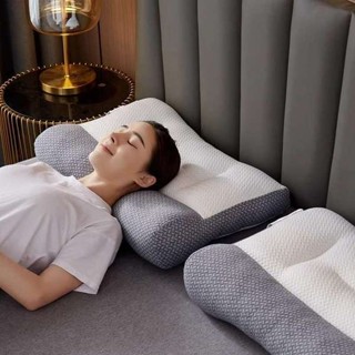 格蕾莎頸 深度睡眠 旅行頸枕 打呼嚕專用枕頭骨科反牽引頸椎病睡覺專用枕芯護頸助眠學生宿舍枕