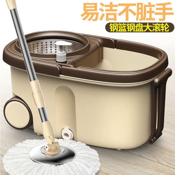 好神拖 好神拖拖把 家用旋轉拖把桶好神拖雙驅動手壓拖把帶輪子地拖桶免手洗墩布桶