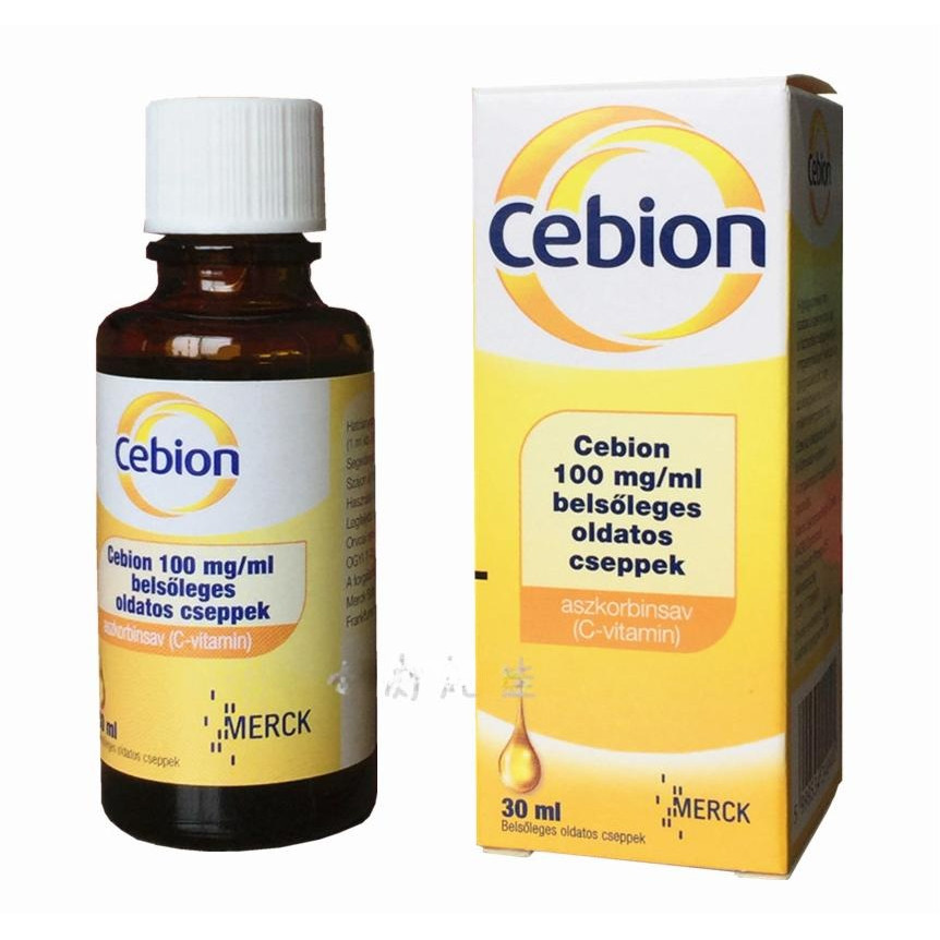 進口 德國 默克 Cebion 維生素C 滴劑 兒童成人VC 免疫力 30ml