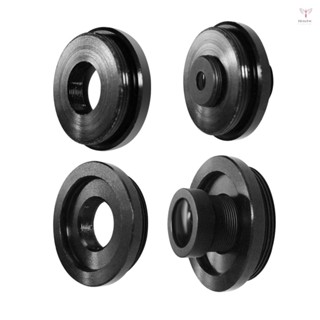 2pcs/lot 金屬 M12/C M12/CS 鏡頭卡口適配器鋅合金 M12 至 CS 或 C 卡口適配器轉換器環 (
