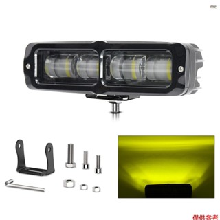 1 件 LED 工作燈 6000K 6 英寸汽車工作燈駕駛燈 IP68 防水射燈,適用於卡車、摩托車、SUV、全地形車、