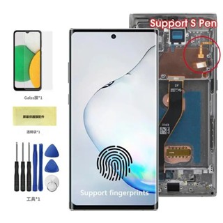 AMOLED Note 10 Plus 螢幕適用於三星 Galaxy Note10+ N975F 液晶顯示器觸控螢幕