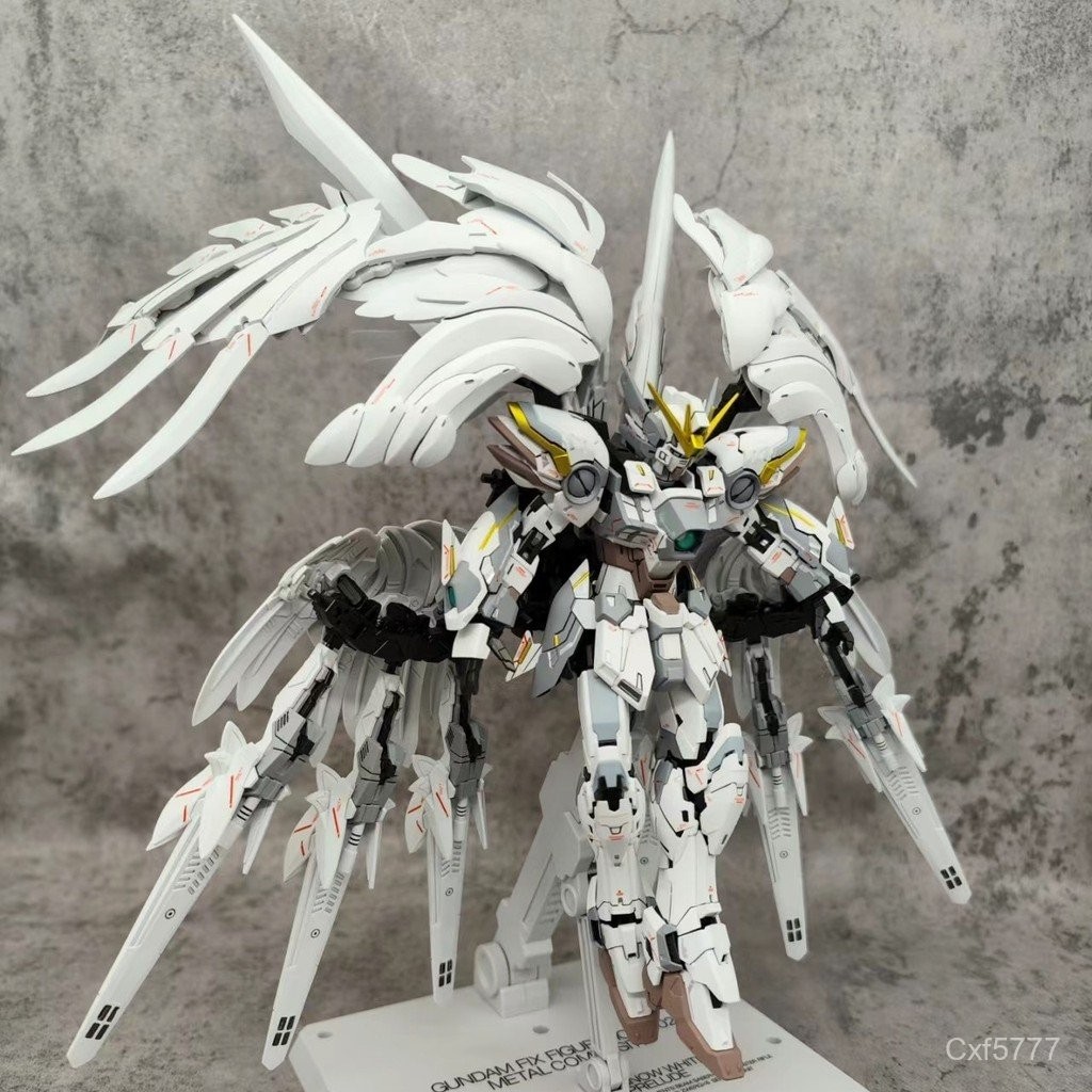 高達大班8827白雪姬飛翼fix樣式1/100掉毛天使12根矮星炮模型玩具