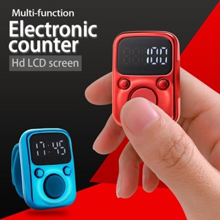 現貨#新款充電帶時間多功能智慧指環計數器LED電子顯示帶夜燈禮盒包裝0513hw