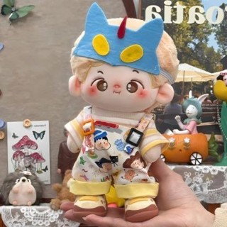 ✨【娃衣-小新套裝】20cm娃衣 棉花娃娃衣服 蠟筆小新套裝 卡通公仔換裝 小新屬性 20公分娃衣 小新娃衣套裝 棉花衣