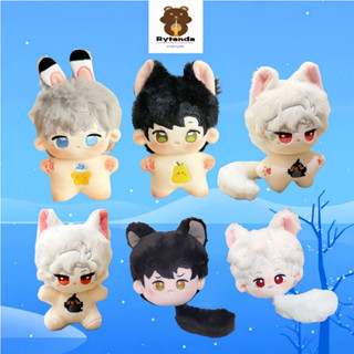 Kawaii Love and DeepSpace 毛絨玩具 Sylus Xavier Rafayel Zayne 棉布