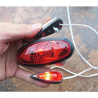 小海豚電動車左右轉向燈尾燈電動滑板車配件小三輪拆疊車剎車燈