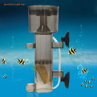 GUADALUPE氣動過濾器,吸盤壁掛式水族箱蛋白質分離器,塑膠與木氣石氣動蛋白質分離器家用魚缸