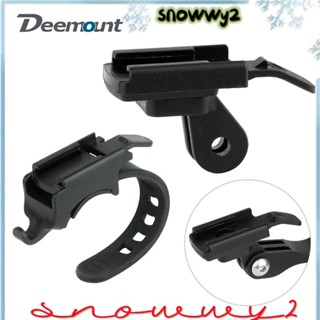 SNOWWY2自行車支架,MTB快速安裝前照燈適配器,燈支架搖滾QD-250YQ200/400黑鳥L1