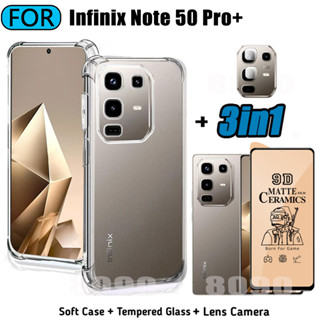 3 合 1 Infinix Note 50 Pro+ Tpu 手機殼適用於 Infinix Note 50 4G Not