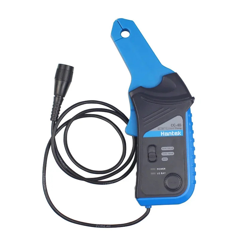 帶BNC插頭的交流/DC電流鉗形錶Hantek示波器CC65 CC650交流/DC 20khz 400hz帶寬1mV/1
