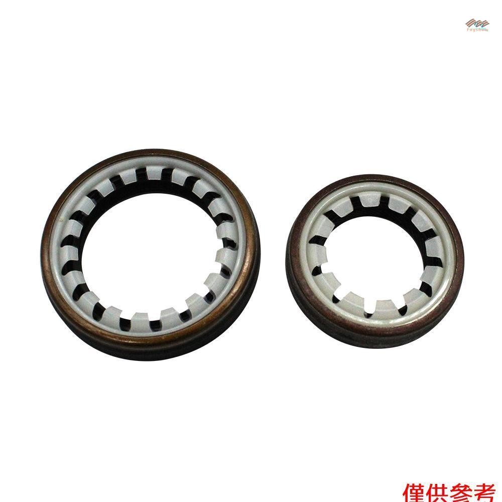 PEUGEOT 2 件裝油封變速箱傳動軸油封防塵密封 312144 312146 更換標致菲亞特雪鐵龍