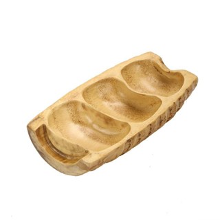 【小喬精選】竹製品 竹根乾果盤日式糖果盒 創意桌面零食收納盒 分格茶點盤堅果盒