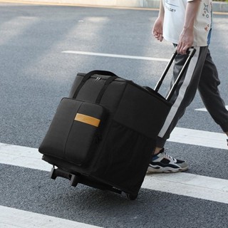 【新品】bubm臺式電腦拉桿包24寸顯示器拉桿箱電競運輸包帶輪子主機收納箱