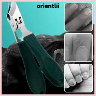 ORIENTLIIY 斜邊指甲刀,鷹嘴防濺斜趾指甲修剪器,不銹鋼內生腳趾甲工具