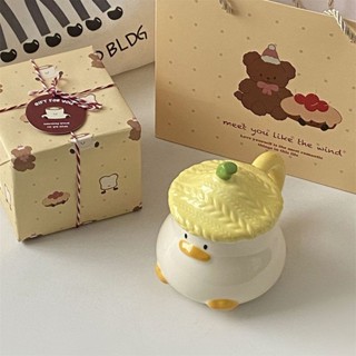 送閨蜜的生日禮物女生實用高階感杯子禮盒馬克杯禮品陶瓷杯伴手禮小眾馬克杯 設計師款 高顏值杯具 Ins風杯子