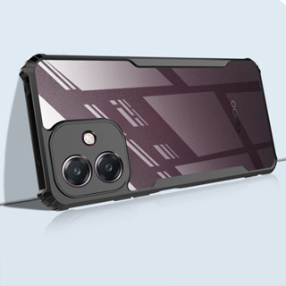 OPPO A3X A3i A3 Pro A80 A60 A40 A40M手機殼黑色防摔亞克力手機殼TPU全保護套