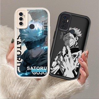 OPPO A53 A33 2020 A32 卡通矽膠手持軟手機殼 TPU Jujutsu Kaisen Satoru G