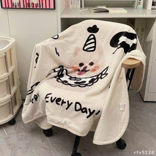 臺灣出貨🤍 卡通法蘭絨毛毯 辦公室午睡毯子 客廳沙發蓋毯 保暖披肩毯 空調被 保暖毛毯 午睡被 小被子