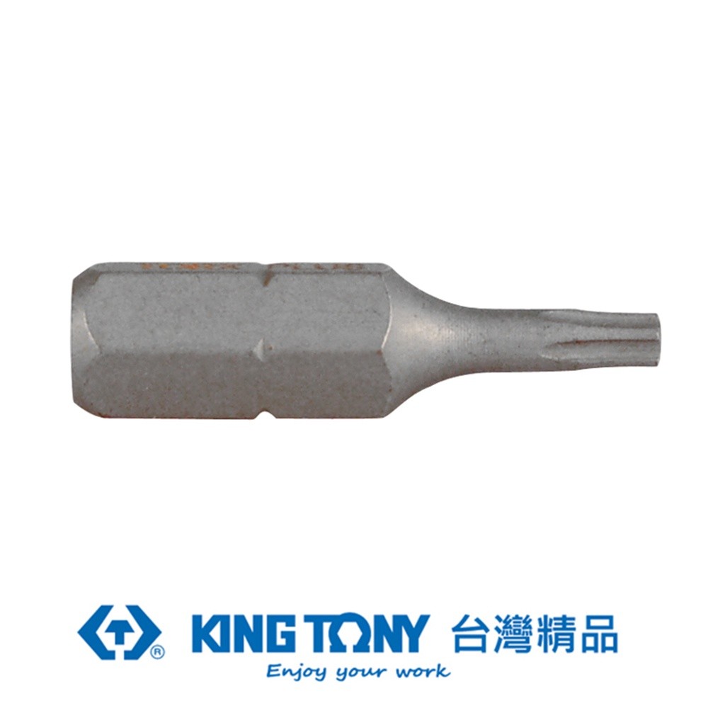 KING TONY 金統立 專業級工具 IPR 8 1/4"五角星型中孔起子頭 KT102508V KT102508V