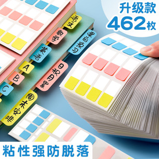 索引紙 ✨️標籤紙 ✨️便利貼可書寫索引貼粘性強N次小條標記標籤貼紙 分類分頁便籤紙 現貨免運