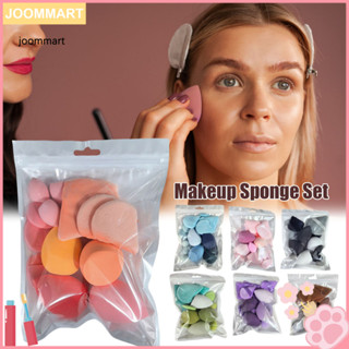 BEAUTY BLENDER [Jm] 柔軟化妝海綿 14 件裝粉撲化妝海綿套裝,適用於無瑕粉底混合無乳膠美容攪拌器套裝