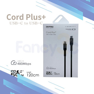 ONPRO Cord Plus+ USB-C to USB-C 急速快充線 120cm 充電線