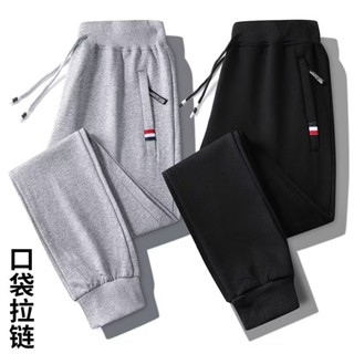 JW❖高雄出貨❖ 韓版 2025 批發價 2023新款夏季薄款衛褲男士束腳休閒長褲直筒寬鬆運動褲鉛筆小腳褲