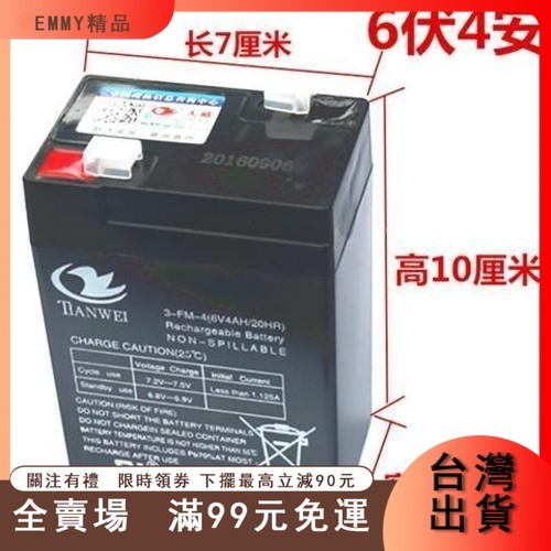 臺灣出貨 兒童電動車3FM4.5ah.6V4AH6V4.5ah6v7ah12v7ah童車電瓶充電器電池