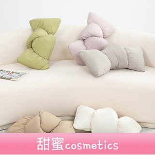 【甜蜜cosmetics】ins異形打結抱枕北歐海帶結客廳沙髮靠墊臥室床頭靠枕樣闆間裝飾