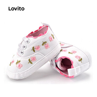 Lovito 休閒卡通平底嬰兒鞋 LCS099147