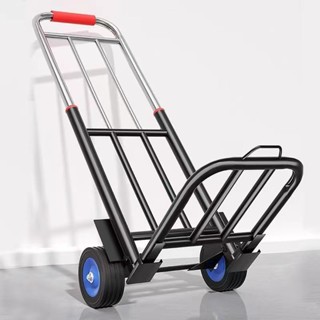 手拉車 折疊搬運家用神器拖車 買菜購物拉貨手推車 便攜行李小拉桿車