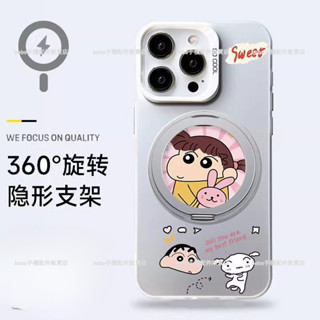 小新小葵 360°旋轉磁吸支架防摔殼 三星 S25 S24 S23 S22 S21 Ultra Plus FE手機保護殼