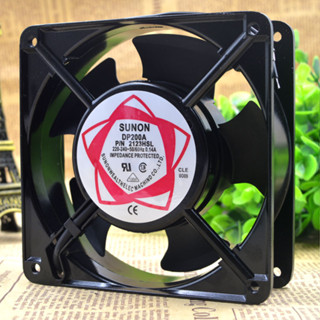 建準SUNON DP200A 2123HSL 220V 12038 12CM進口銅線交流機櫃風扇