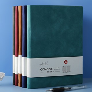 Notebooks A6和日記本記事本日記本2024年日程表週計劃書寫紙加厚商務復古羊皮筆記本