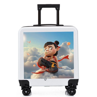 【現貨】行李箱貼紙 Luggage sticker 哪吒行李箱貼紙防水不留膠大號整張防拿錯行李箱貼防拿錯貼紙防丟 小狀