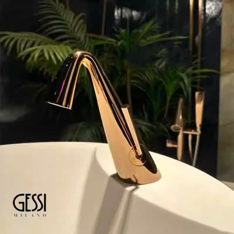 GESSI義大利捷仕水龍頭CONO系列設計感藝術造型臺上洗手面盆龍頭