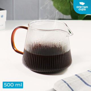 Coffee Server V60 壺滴倒硼矽酸鹽玻璃咖啡伺服器咖啡機 500 毫升