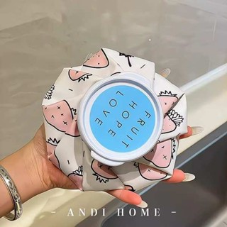 水冷服 水冷背心 水冷衣 熱敷袋創意注水冷敷袋多功能扭傷理療降溫布藝冰袋便攜可摺疊冰包