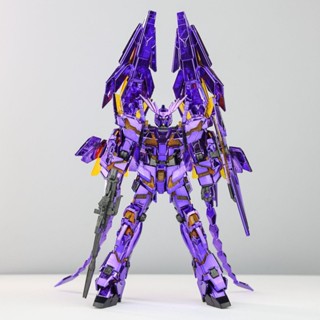 【電鍍版】星動 限量新品 鋼彈模型 偏光紫菲尼克斯 毀滅模式獨角獸 HG1/144 高達拼裝模型 GUNDAM手辦擺件