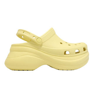 Crocs 卡駱馳 Bae Clog 女鞋 金針花黃 厚底增高 涼鞋 洞洞鞋 [YUBO] 20630278R