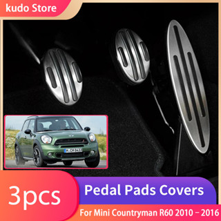 適用於 Mini Countryman R60 2010–2016 不銹鋼 MT 無鑽孔防滑腳踏板休息加速器託盤零件配件