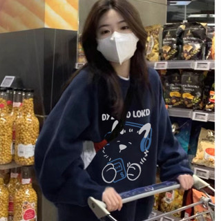 【桃裡】現貨 日系女裝 大學T 上衣 大學踢 長袖大學T 衛衣 長袖大學T oversize 美式大學T 百搭大學T