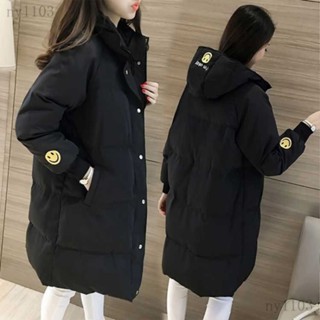 【時尚外套】 新款棉衣女中長款加厚保暖麵包服韓版百搭連帽外套潮ny1103