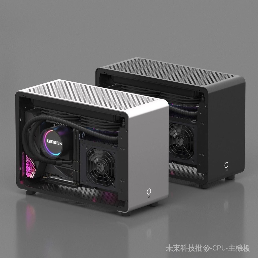 GEEEK G1pro 全鋁側透A4 ITX迷你小機箱SFX電源便攜式主機風冷
