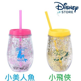【雲購】現貨 日本迪士尼商店 Disney 小美人魚 小飛俠 吸管水杯 吸管杯 冷飲杯 隨手杯 飲料杯 隨行杯 水杯