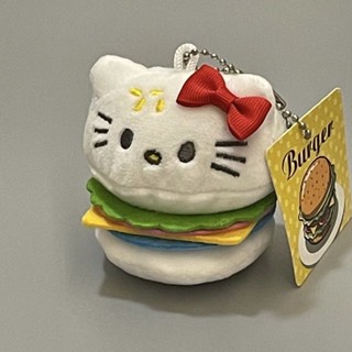 ✅臺灣出貨 可愛毛絨掛件🌸 玩偶掛件 小紅書款hellokitty漢堡掛件公仔書包配飾高顏值學生鑰匙扣小飾品
